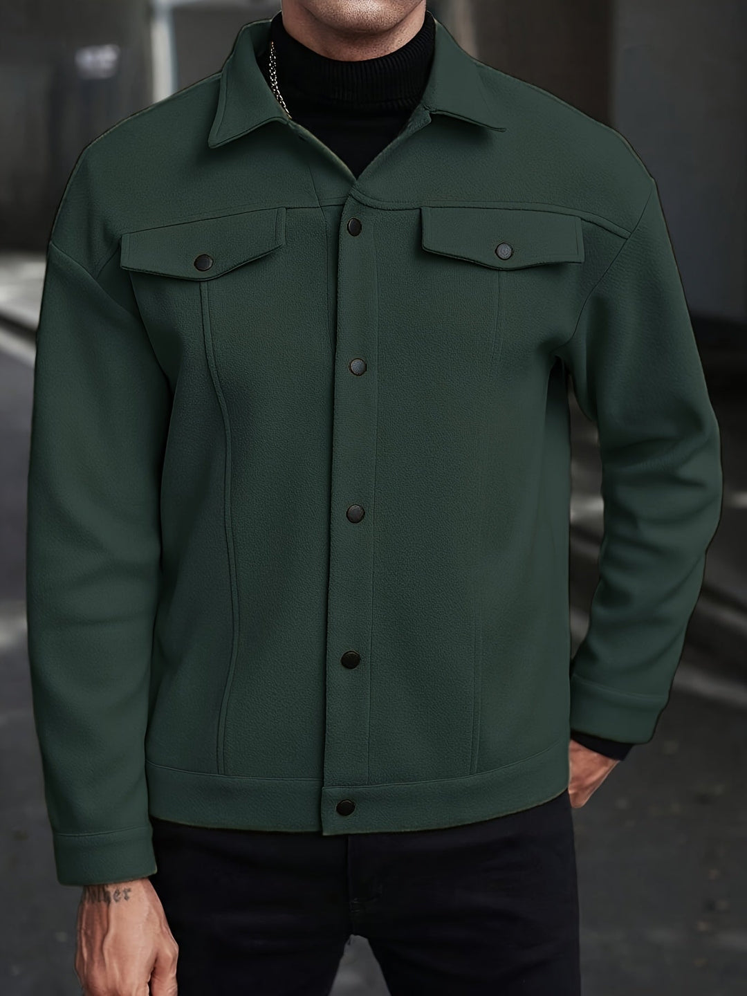 Everyday Jacket for Men, Refined Style
