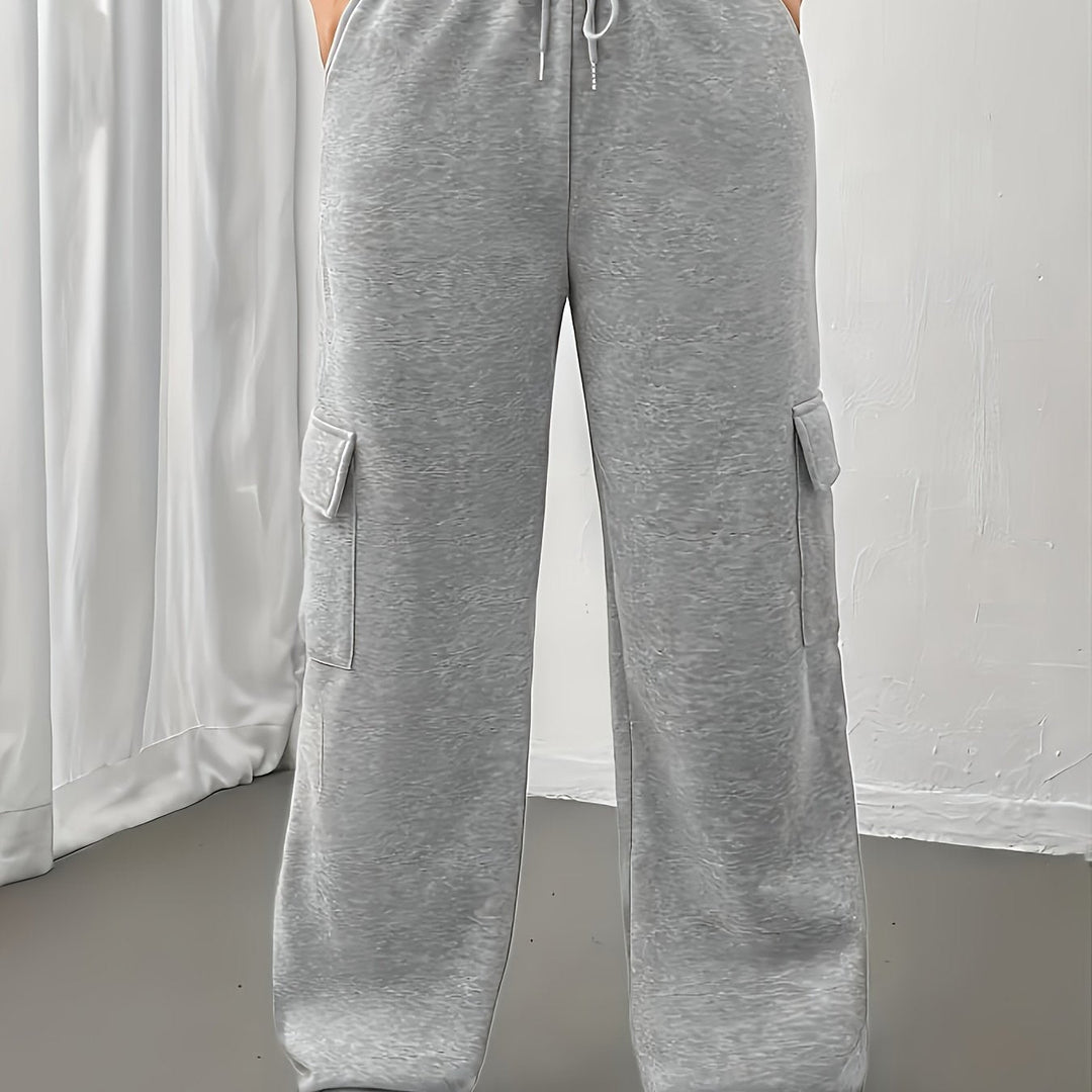 Ladies Relaxed Cargo Joggers