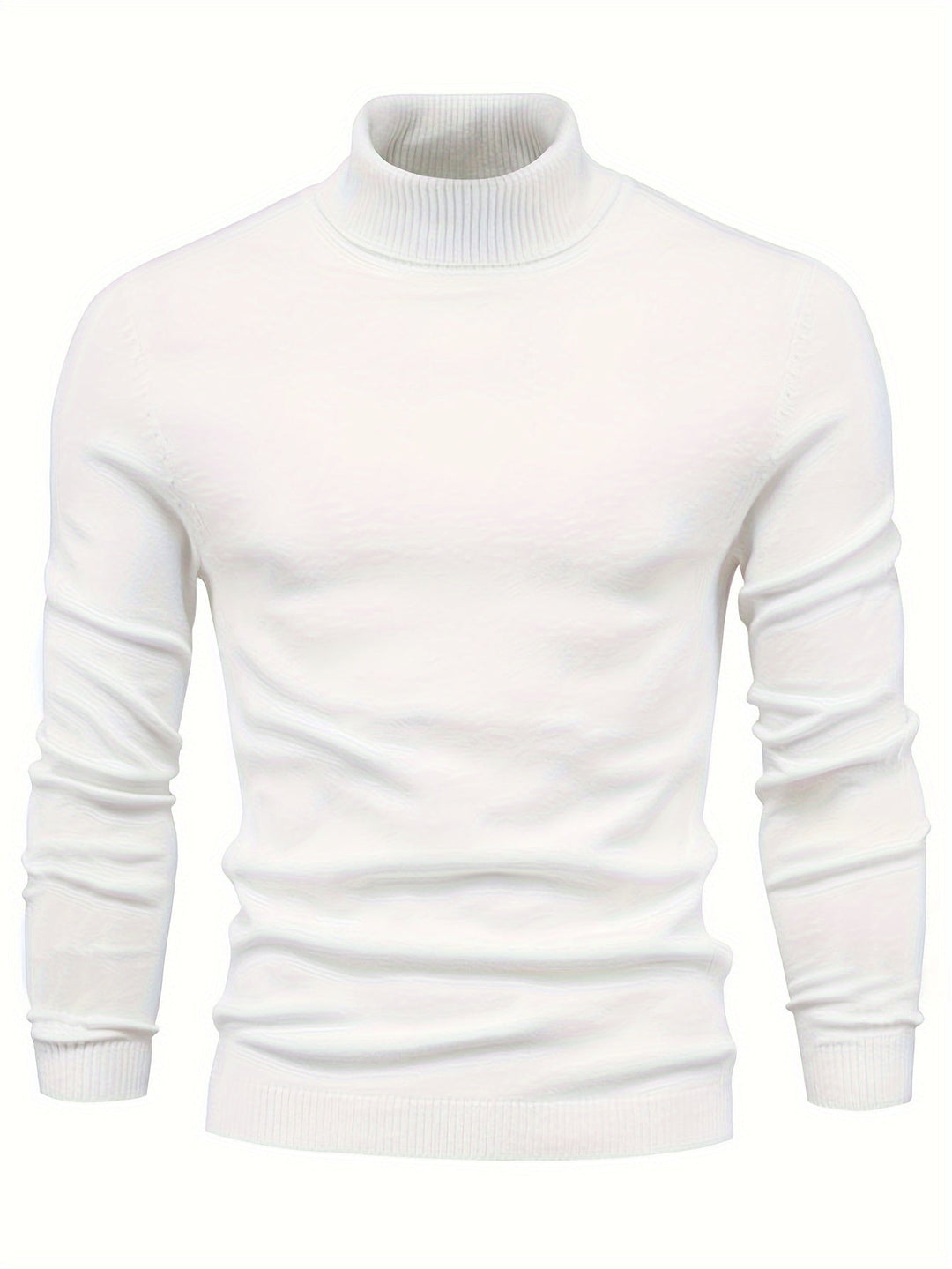 Men's Classic Mock-Neck Sweater