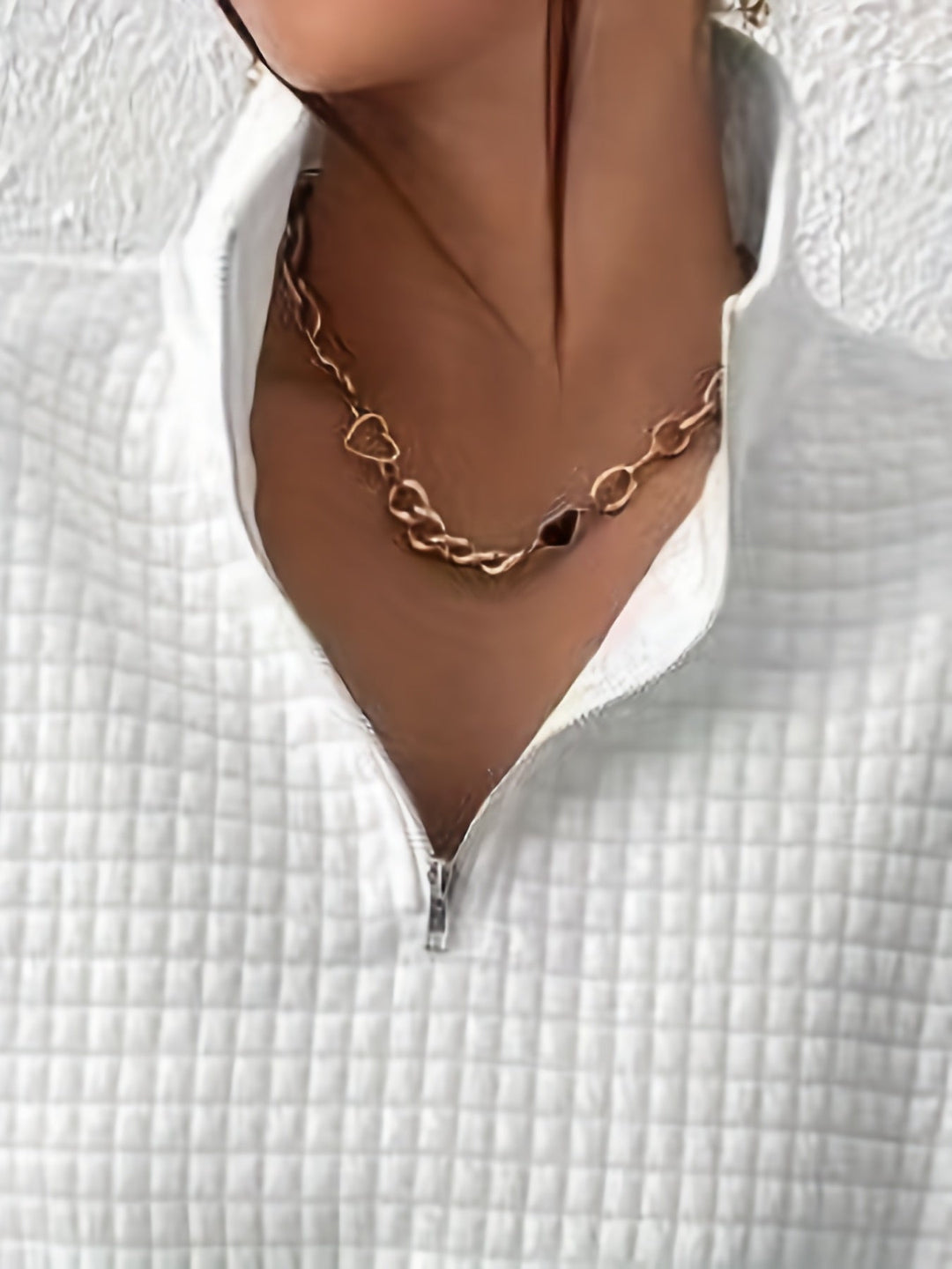 Quarter-Zip Pullover for Women, Relaxed Style