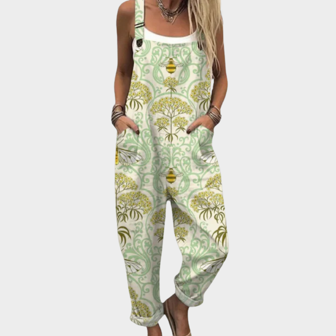 Classic Retro Art Jumpsuit for Women