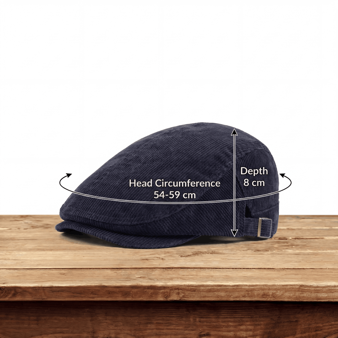 Corduroy Vintage Cap, Vintage Fit