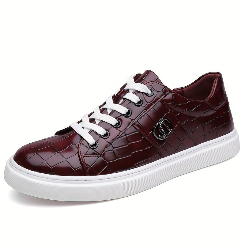 Refined Textured Sneakers for Men