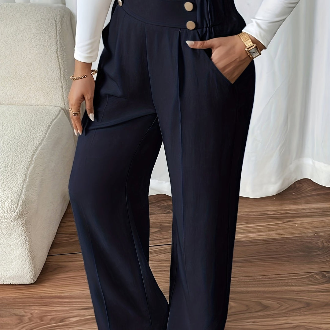 High-Waist Trousers for Women, Tailored Style