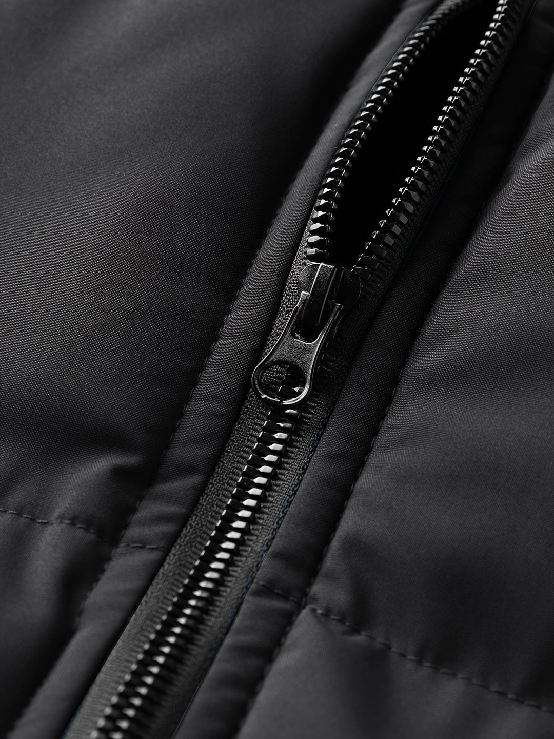 Quilted Hooded Winter Jacket for Men