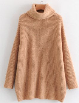 Women's Knit Turtleneck Sweater