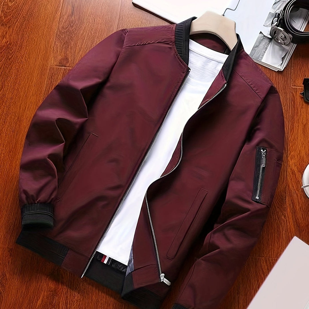 Men's Classic Everyday Bomber Jacket