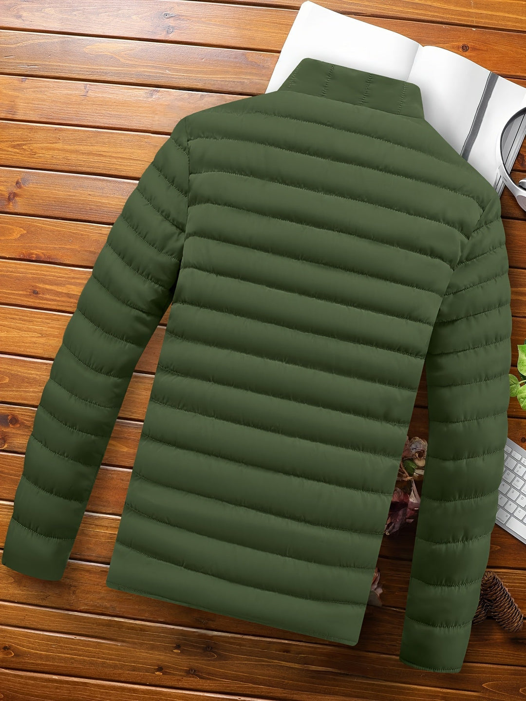 Quilted Jacket for Men, Lightweight Style