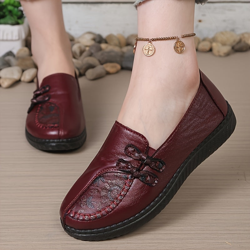 Cushioned Slip-On Loafers for Women