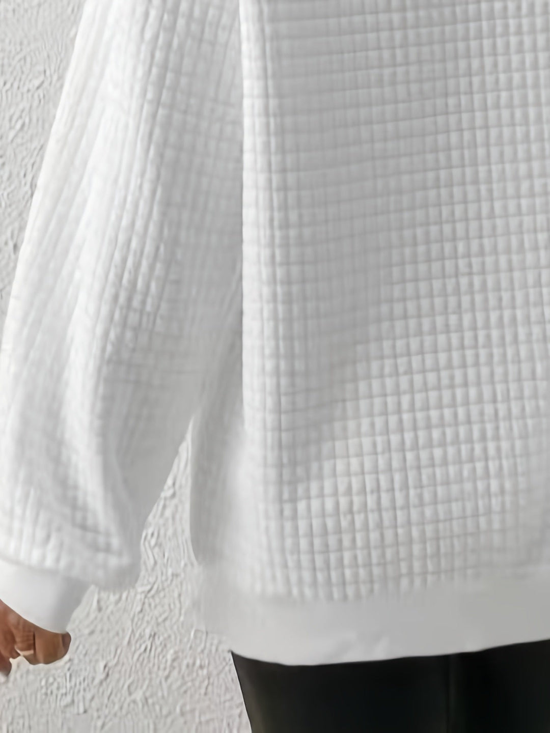 Quarter-Zip Pullover for Women, Relaxed Style
