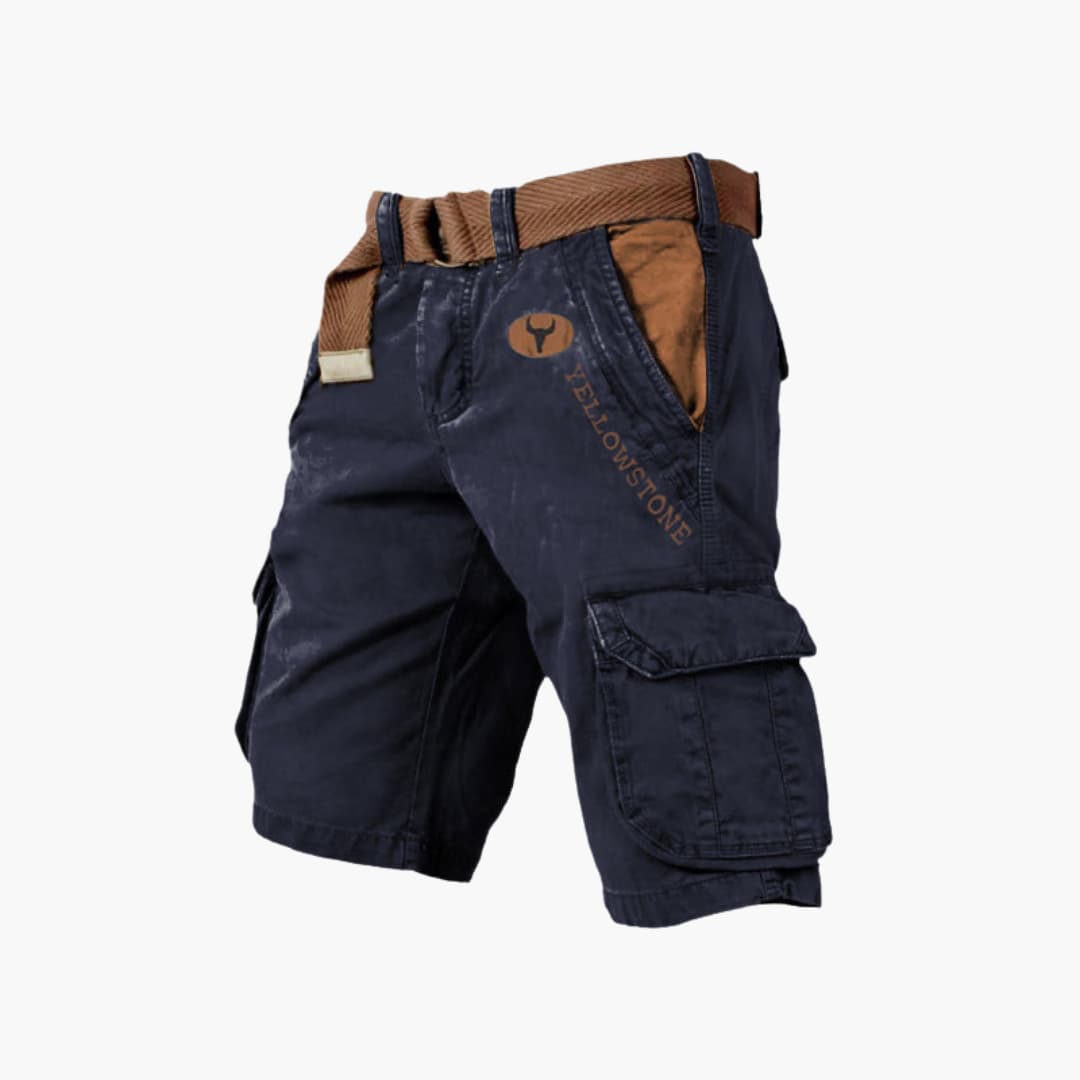 Cargo Shorts with 6 Pockets for Men, Plus Size