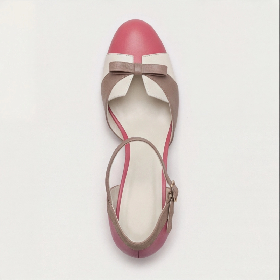 Color Block Heels, Women's Comfortable Fit