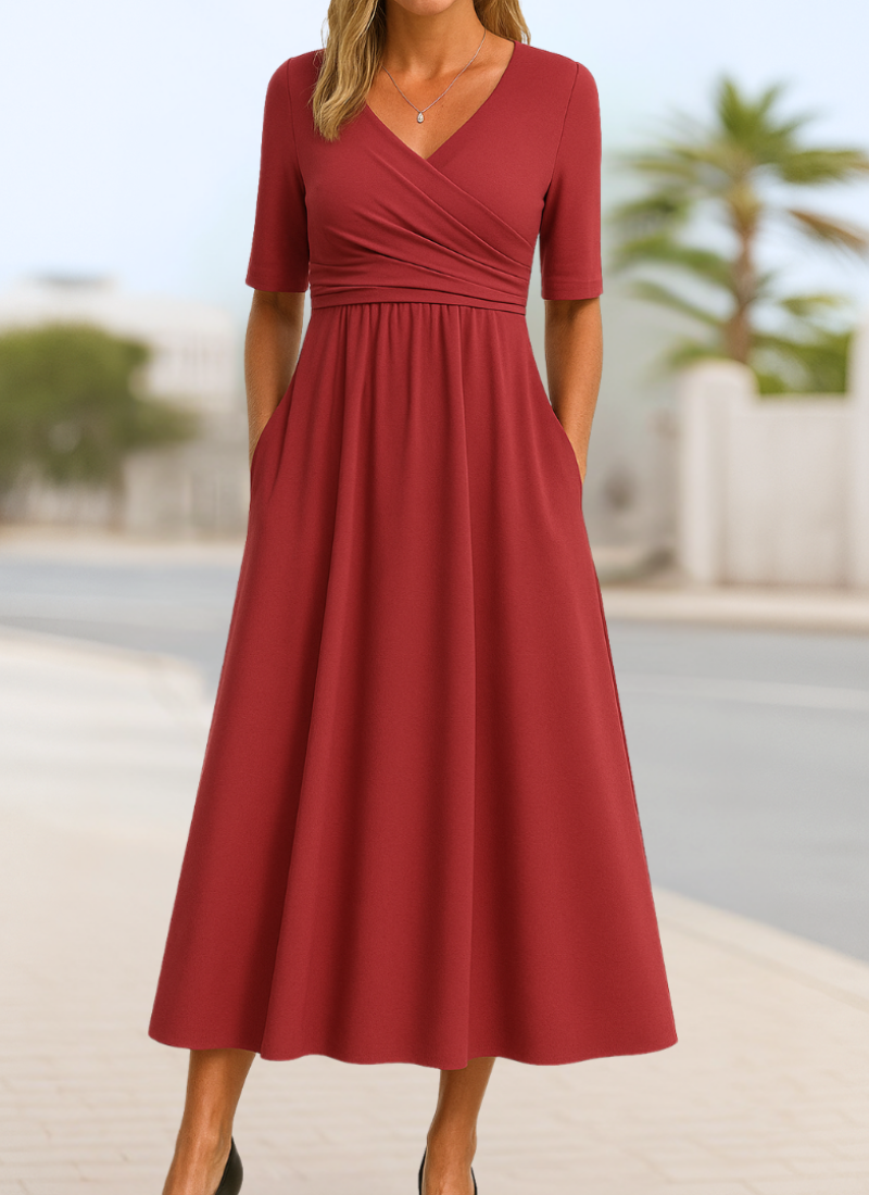 Crossover Dress for Women, Stylish Style