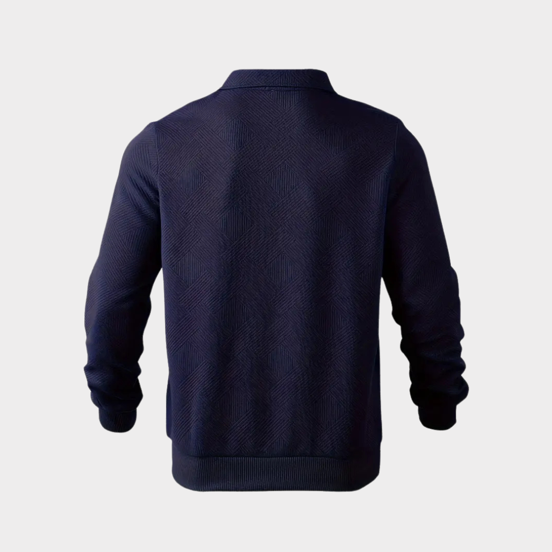 Half-Zip Pullover, Men's Textured Fit