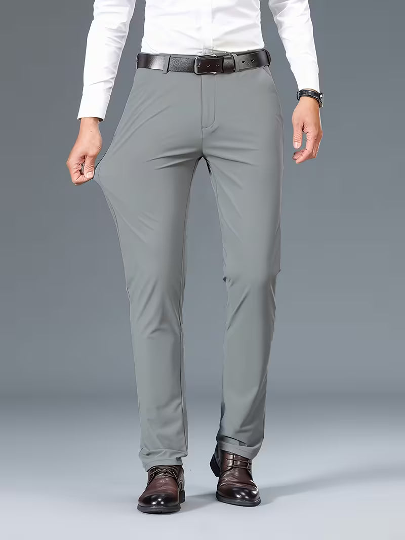 Stretchable Everyday Trousers, Men's Classic Fit