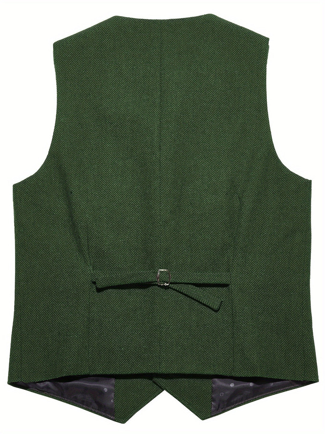 Refined Herringbone Waistcoat for Men