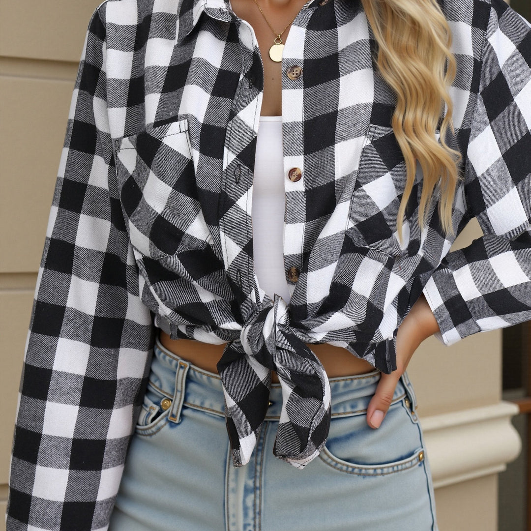 Buffalo Check Shirt, Women's Relaxed Fit