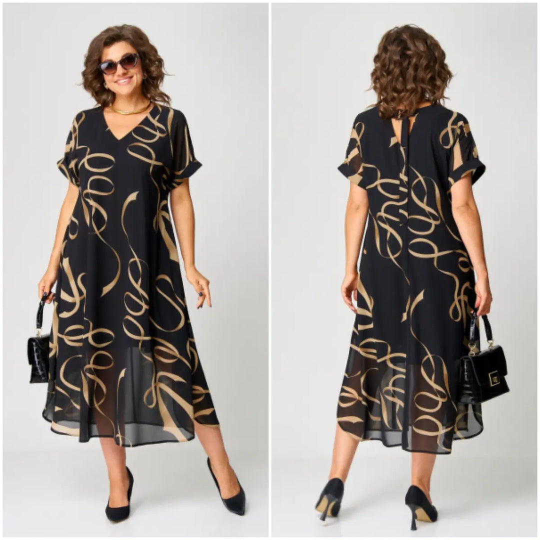 Short Sleeve Dress for Women, Cozy Style