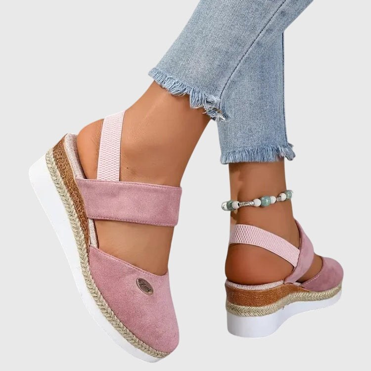 Cushioned Wedge Sandals for Women