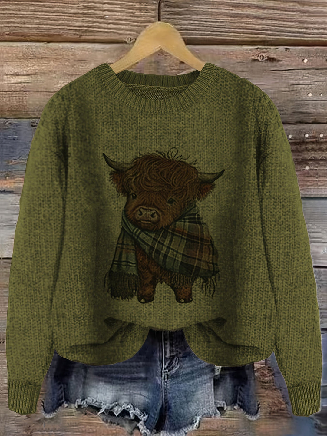 Crewneck Sweater for Women, Cozy Style