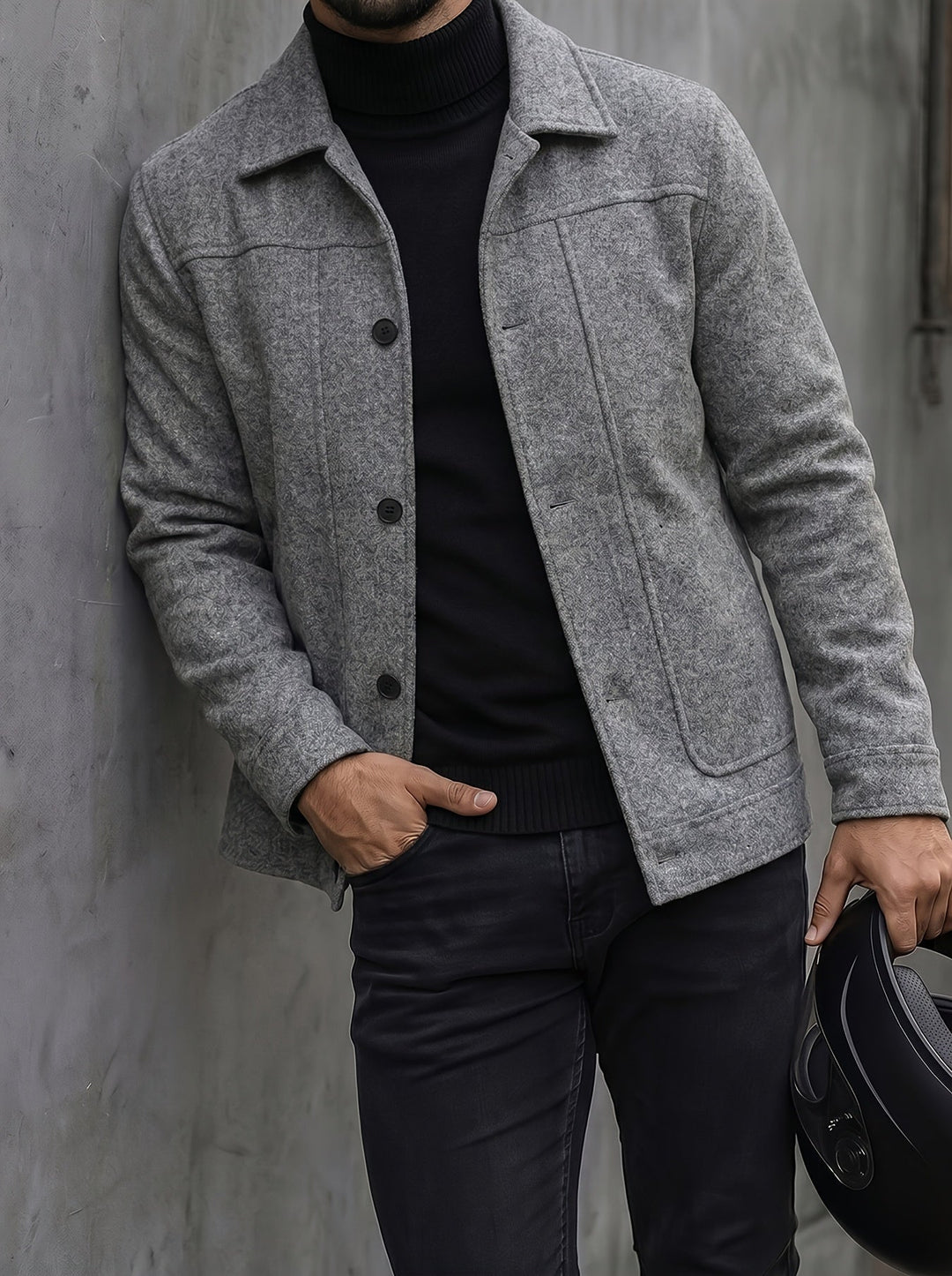 Refined Everyday Jacket for Men