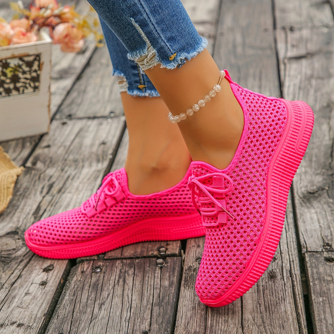 Airy Lace-Up Sneakers for Women