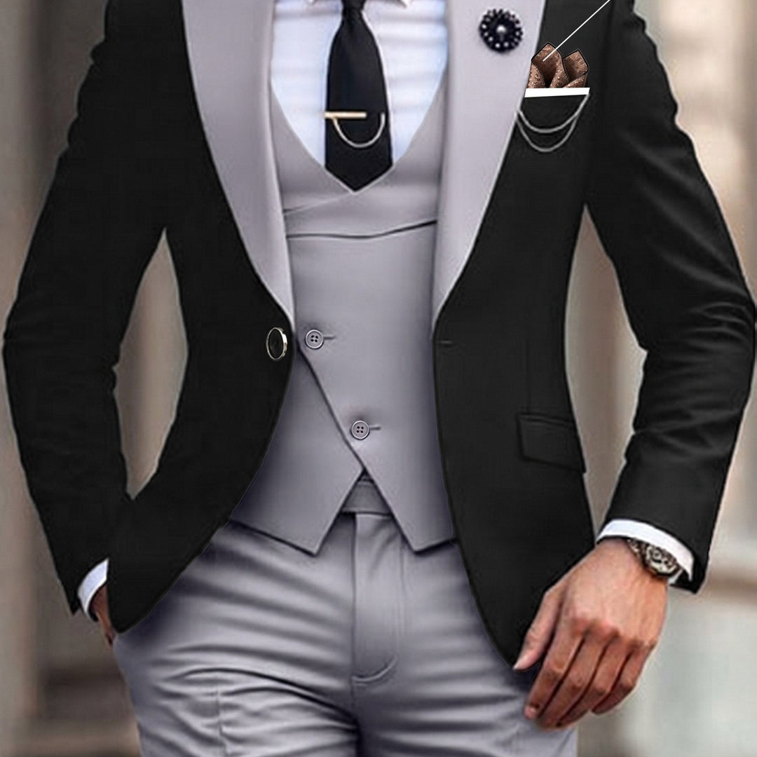 Three-Piece Suit, Men's Tailored Fit