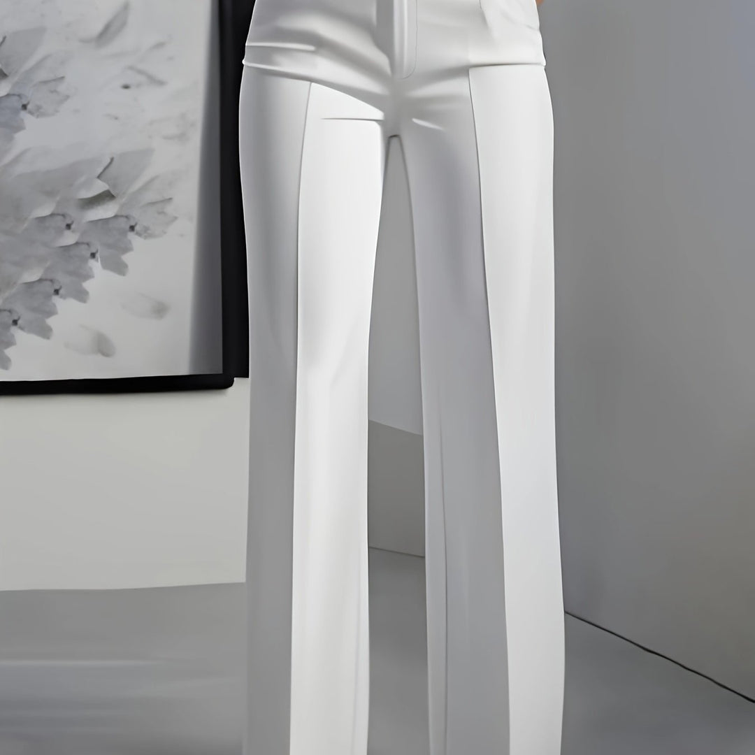 Wide-Leg Trousers for Women, Tailored Style