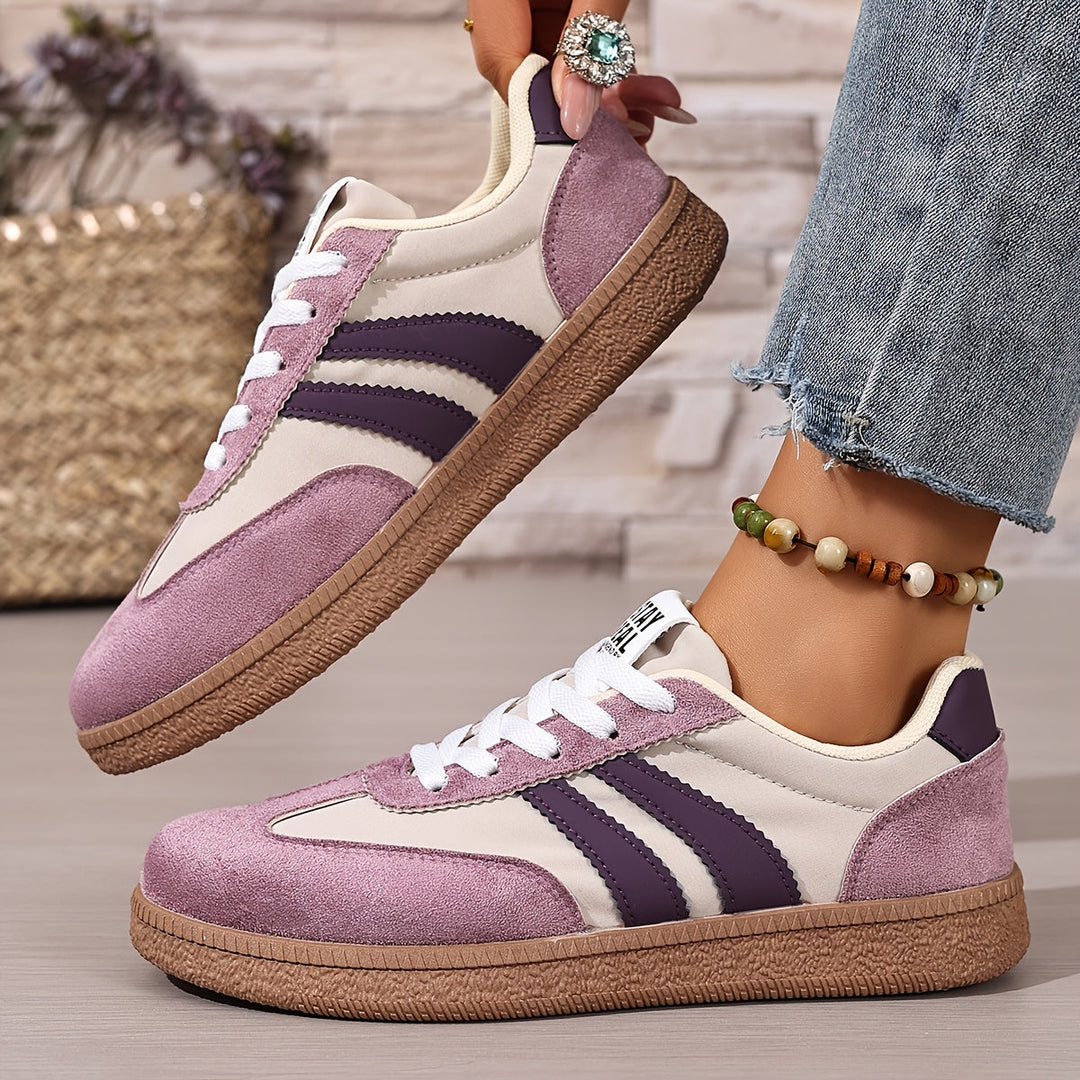 Classic Lace-Up Sneakers for Women