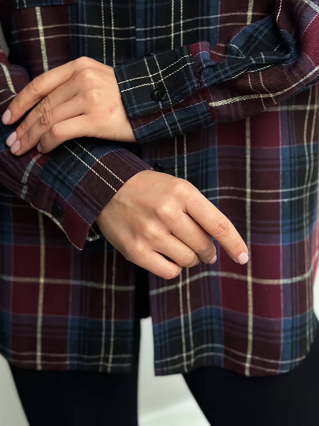 Checked Shirt, Women's Relaxed Fit