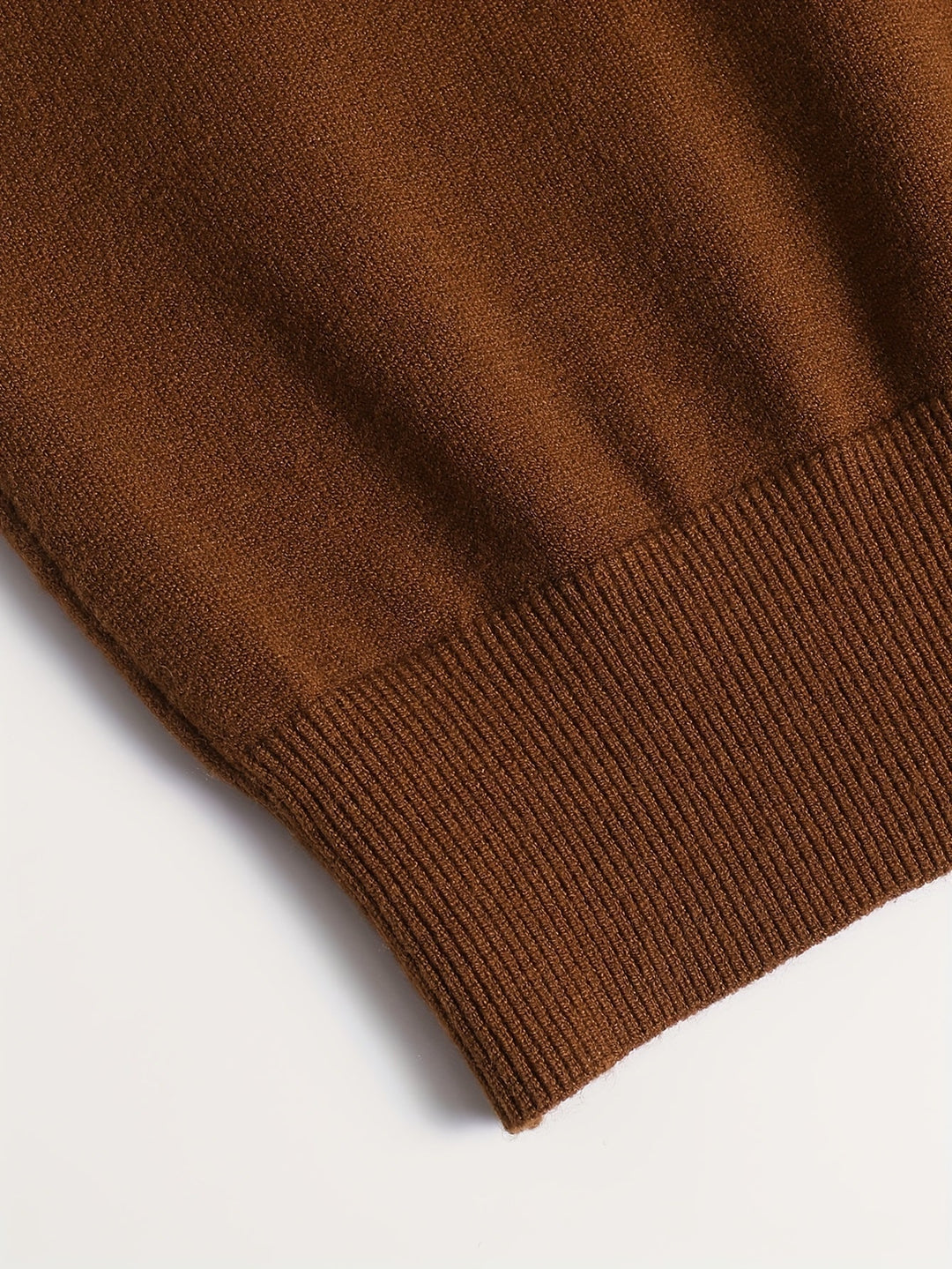 High-Neck Sweater for Men, Refined Style