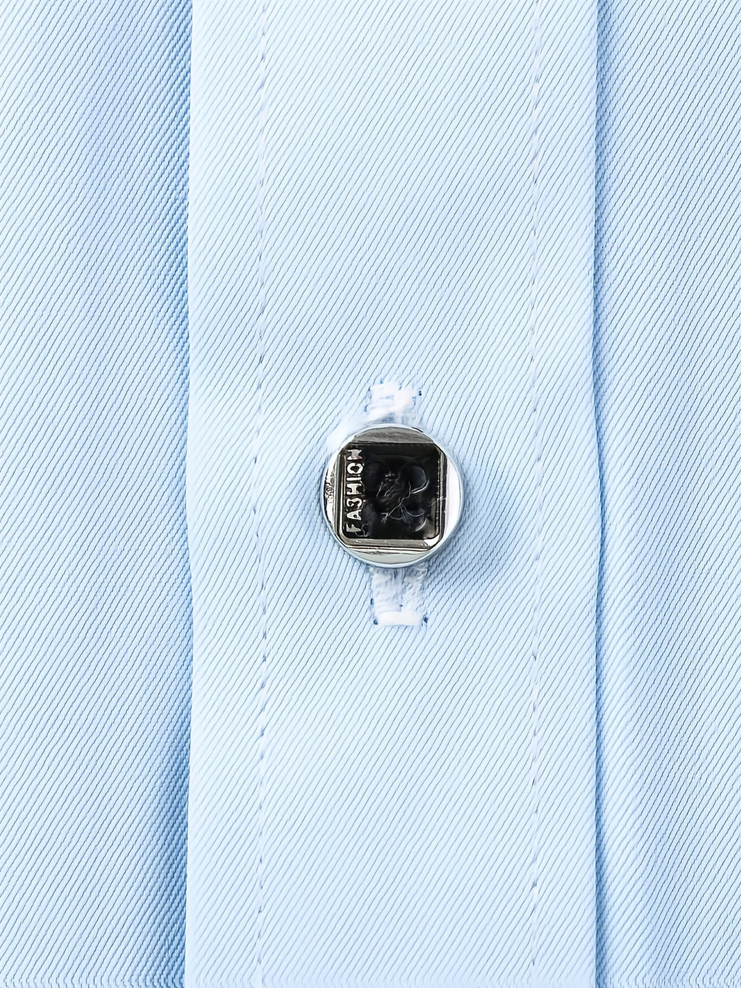 Tailored Long-Sleeve Button-Up Shirt for Men