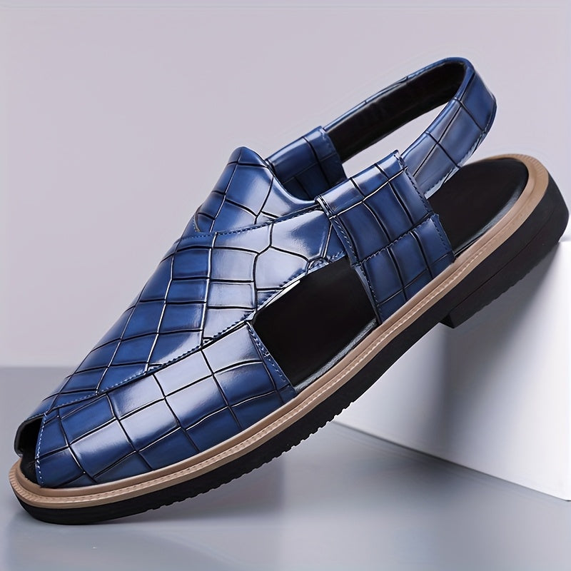 Woven-Style Comfort Sandals for Men