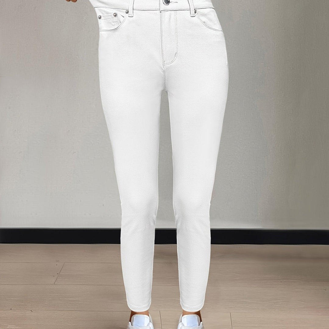 High-Waist Skinny Jeans for Women