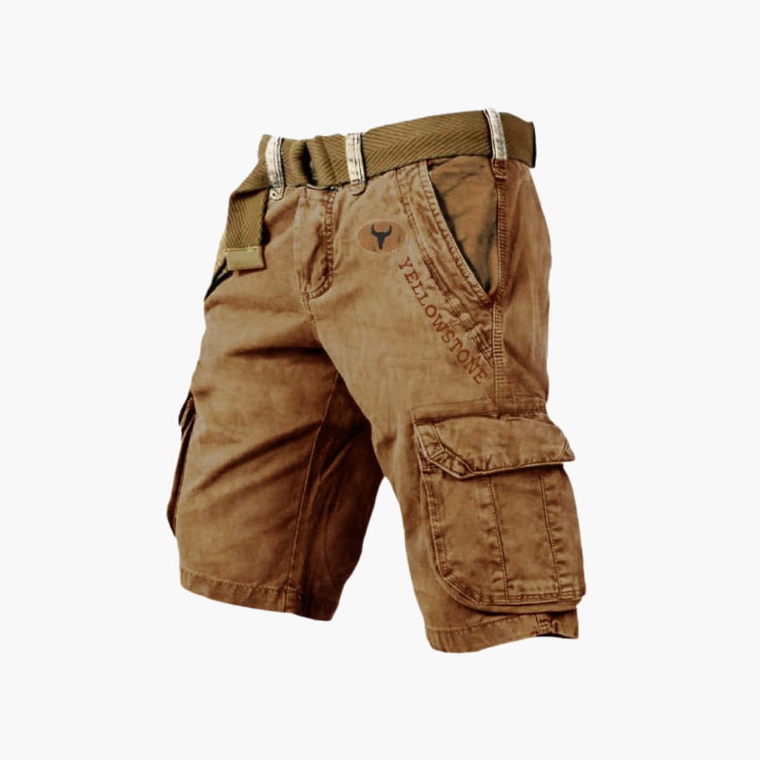Cargo Shorts with 6 Pockets for Men, Plus Size