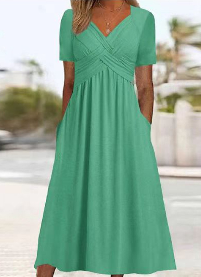 Crossover Dress for Women, Stylish Style