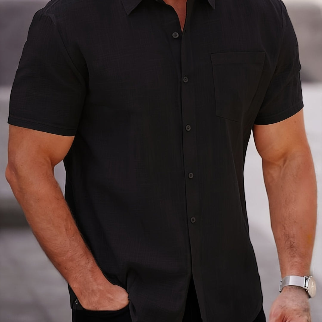 Short-Sleeve Shirt for Men, Relaxed Style