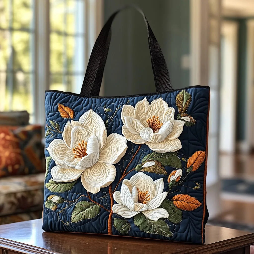 Multicolor Elegant Floral Art Tote Bag
