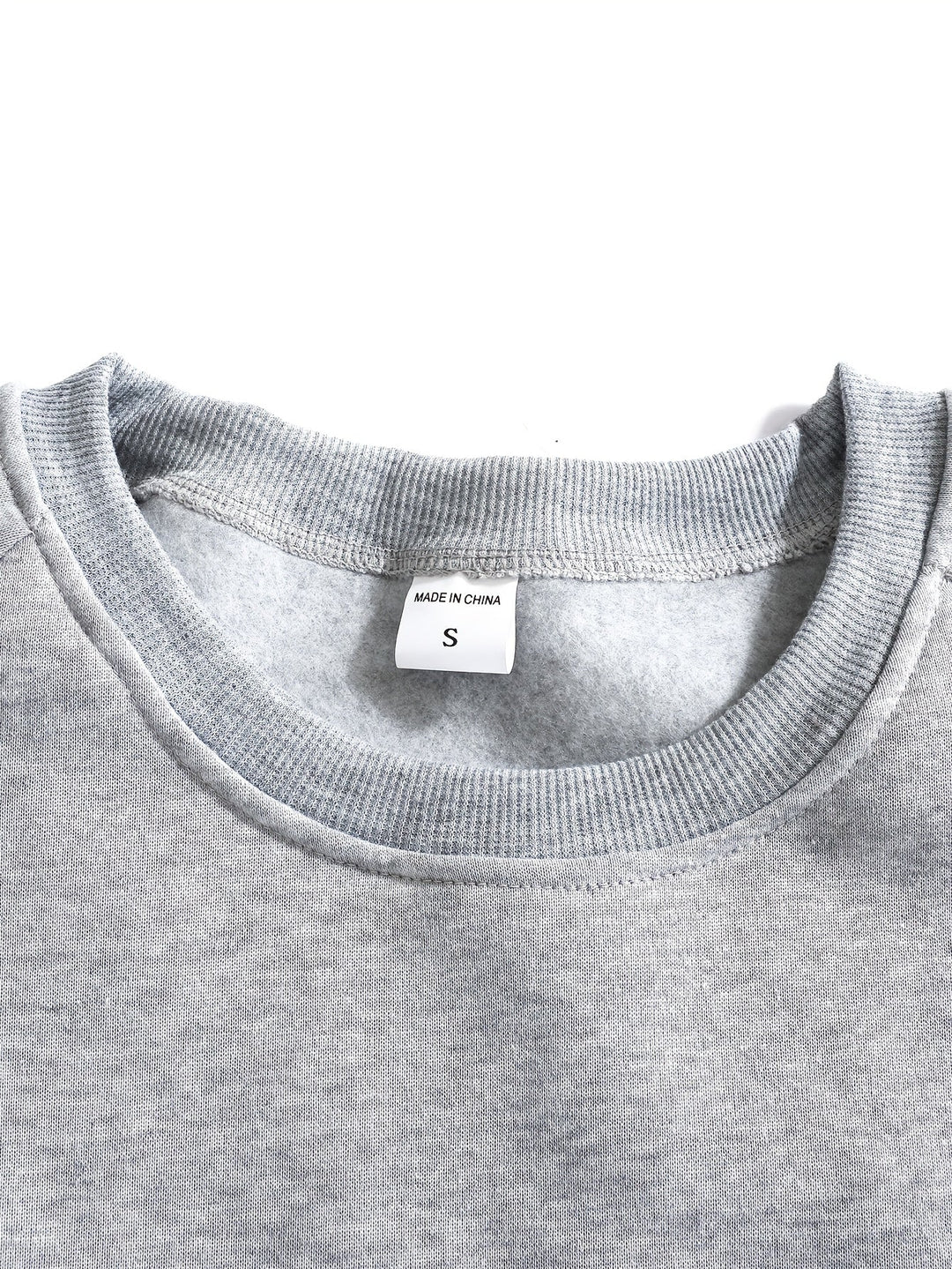 Classic Raglan Crew Neck Sweatshirt for Men