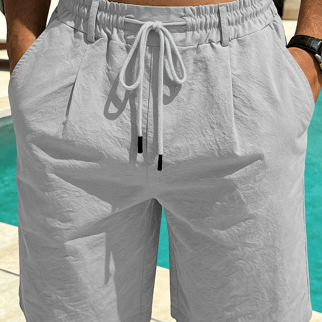 Drawstring Shorts for Men, Relaxed Style