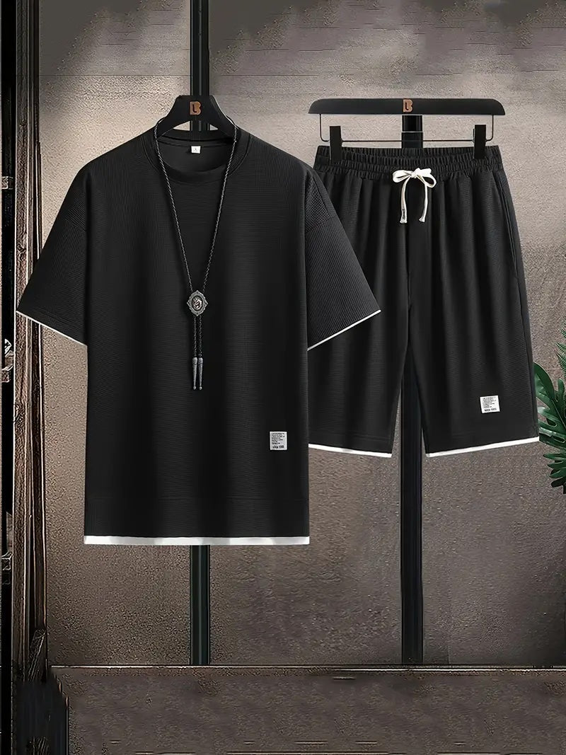 Relaxed Two-Piece Lounge Set for Men