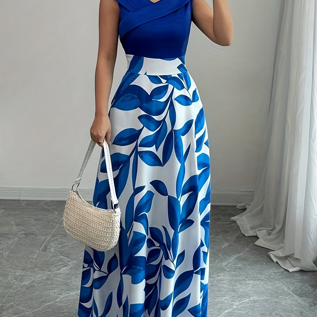 Floral Maxi Dress for Women, Elegant Style