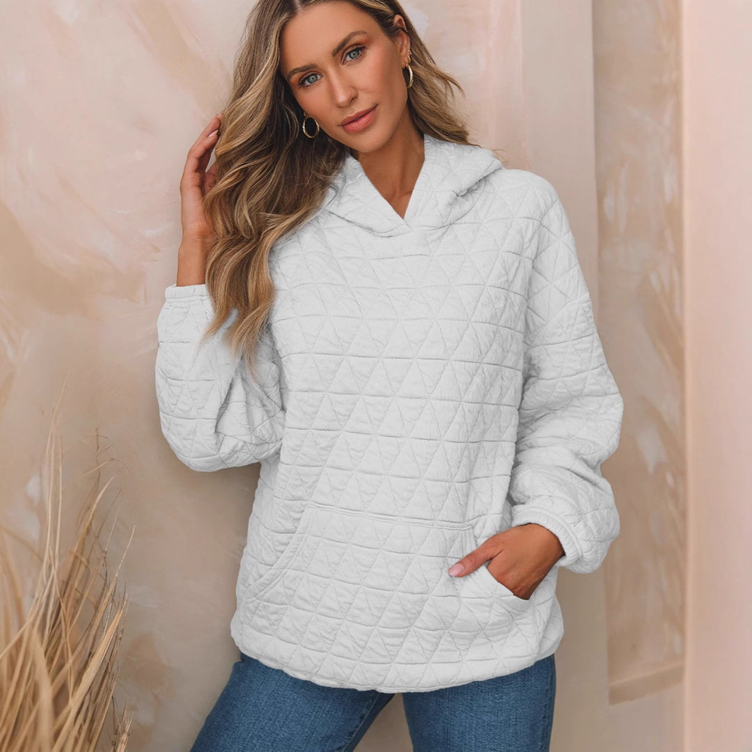 Women's Knit Sweater with Hood