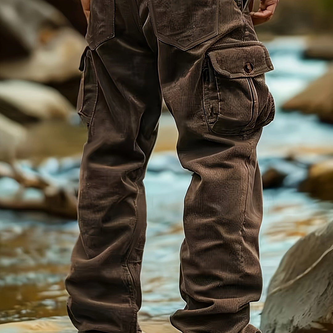 Relaxed-Fit Cargo Pants, Men's Rugged Fit
