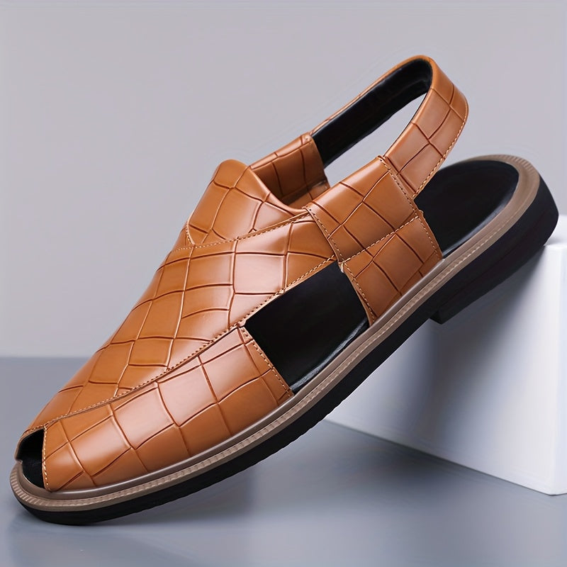 Woven-Style Comfort Sandals for Men