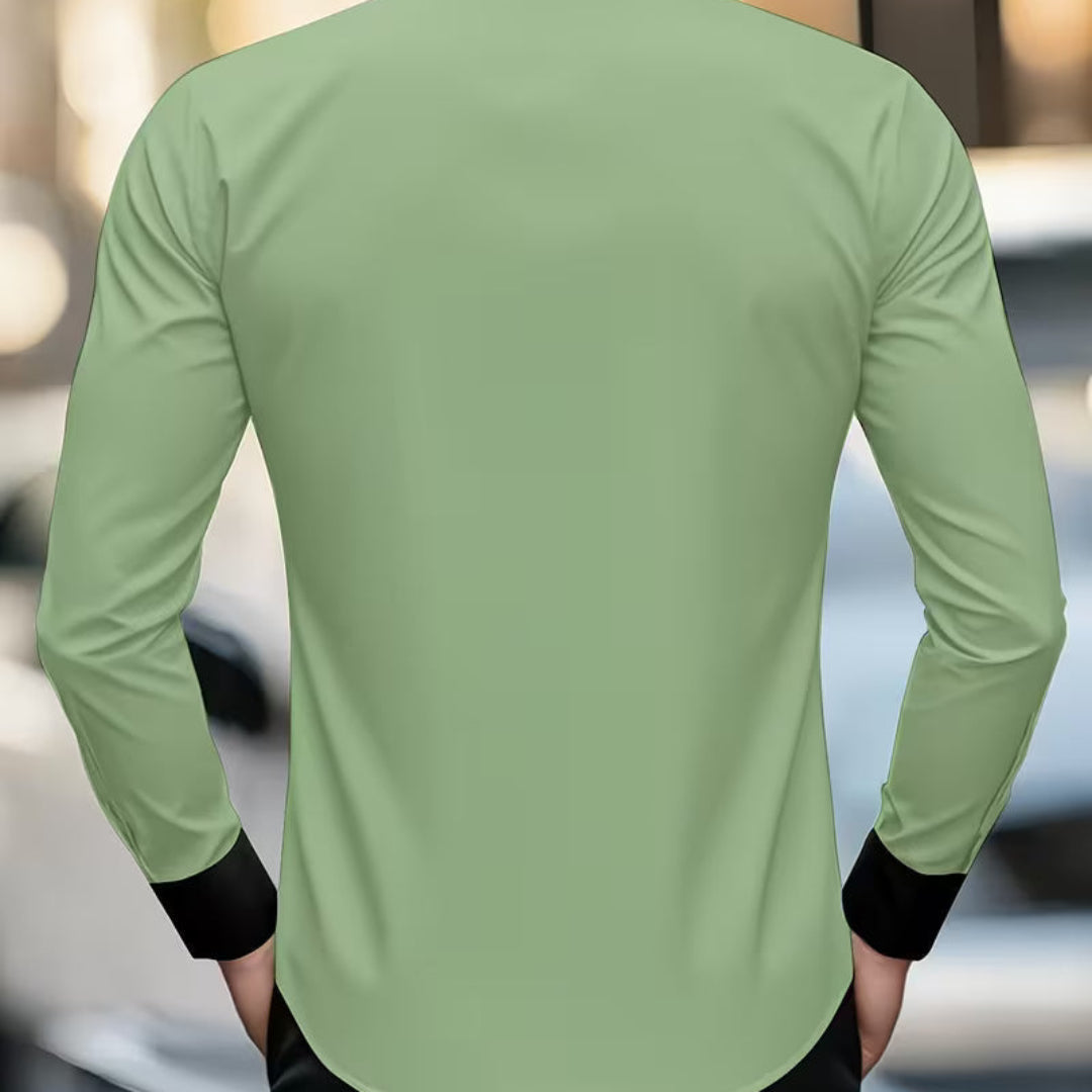 Classic Button Collared Fit Shirt for Men