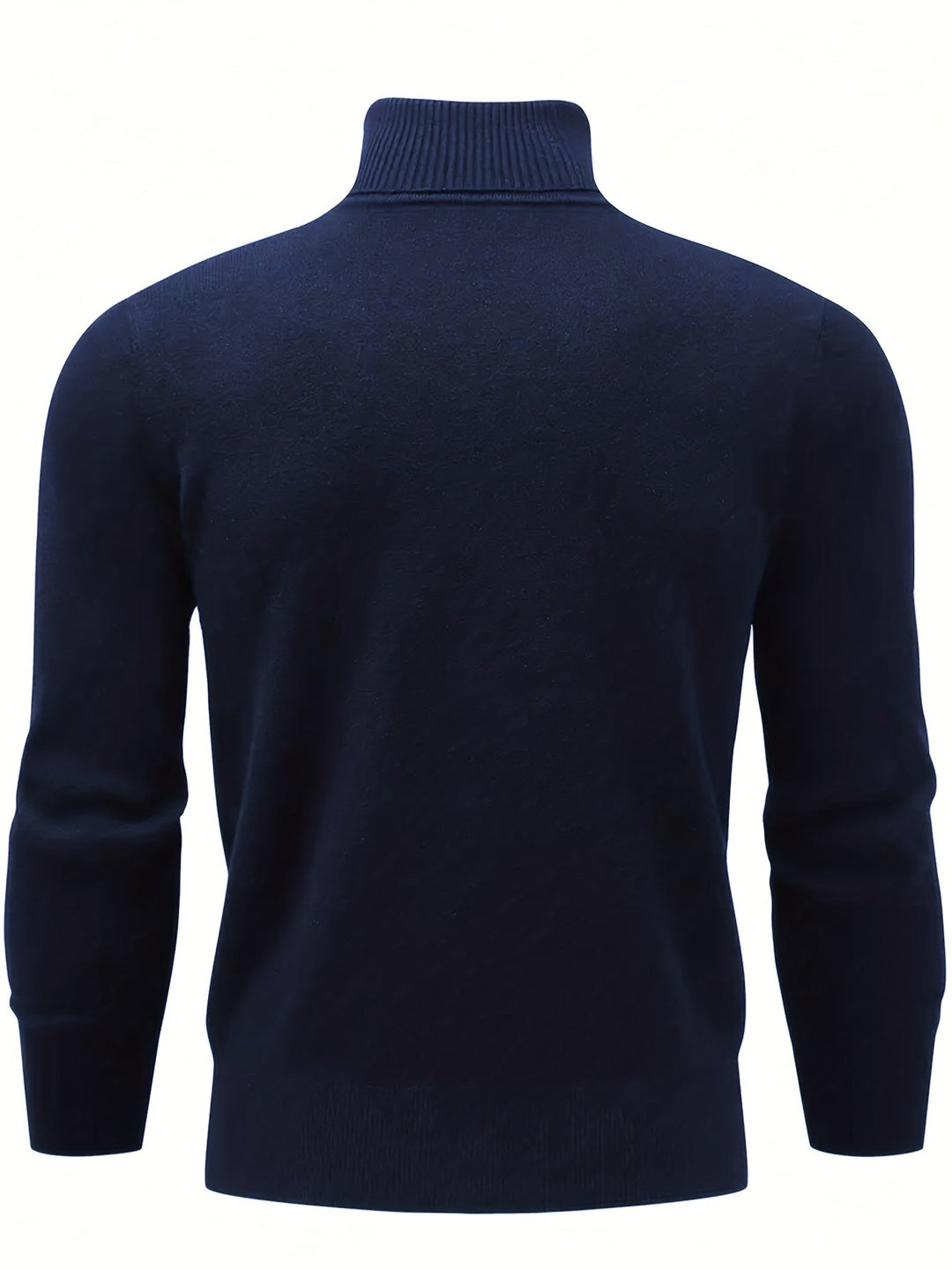High-Neck Turtleneck for Men, Refined Style