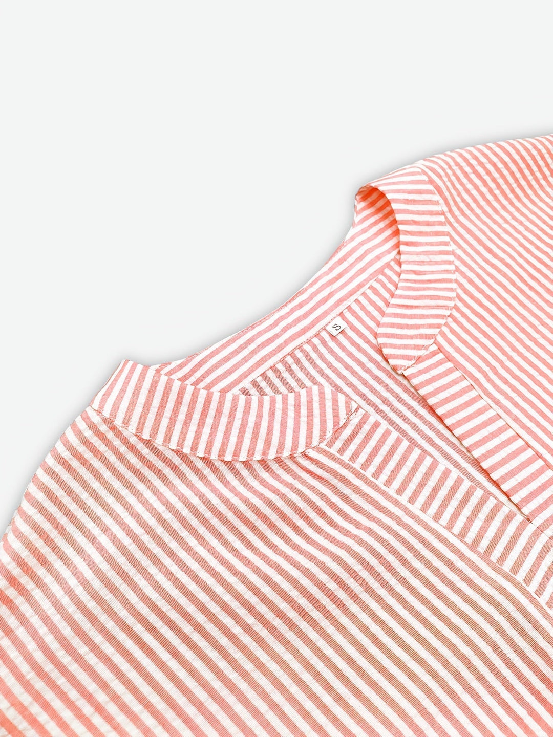 Breezy Striped Beach Cover-Up for Women