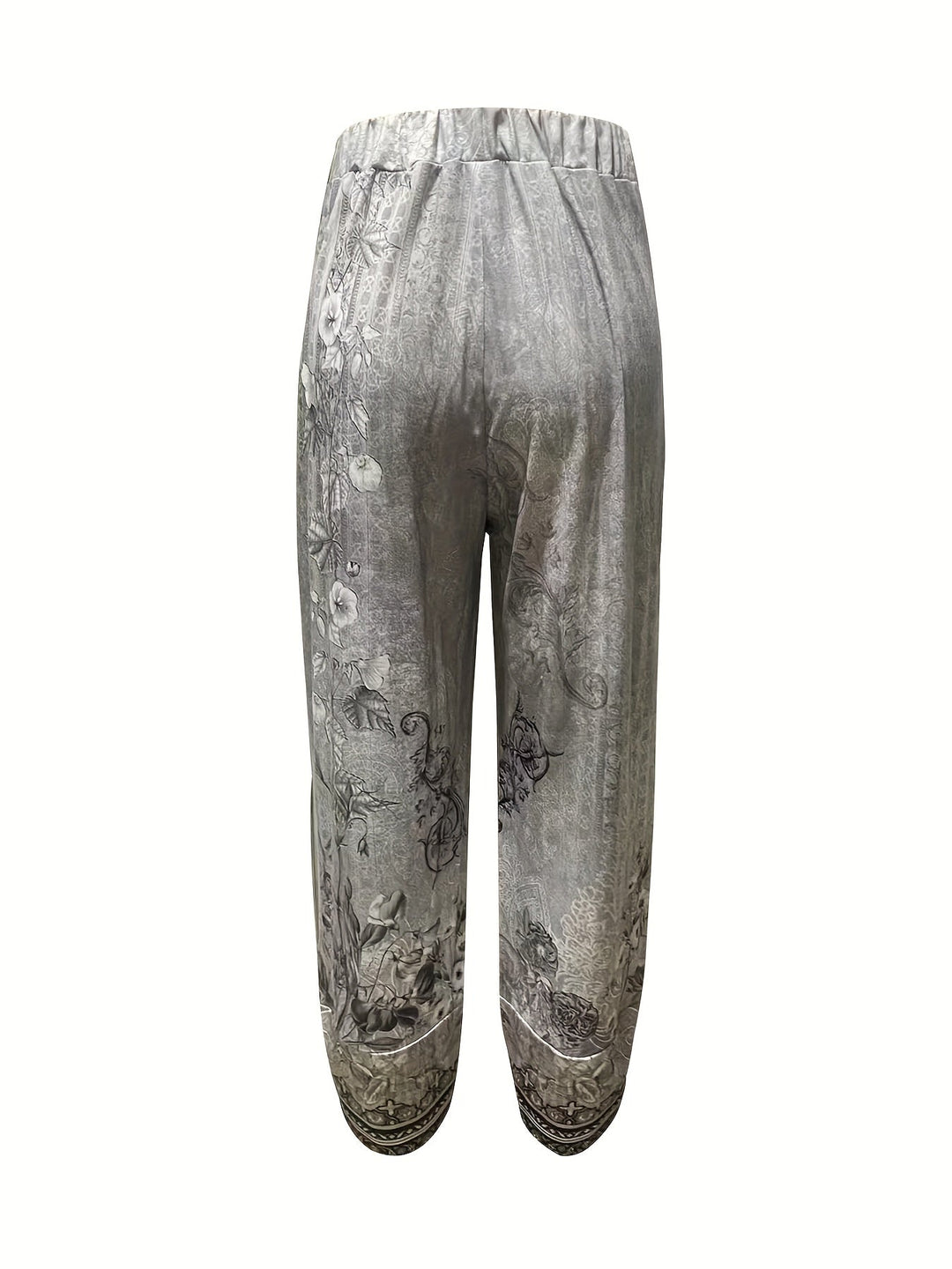 Botanical Cropped Pants for Women