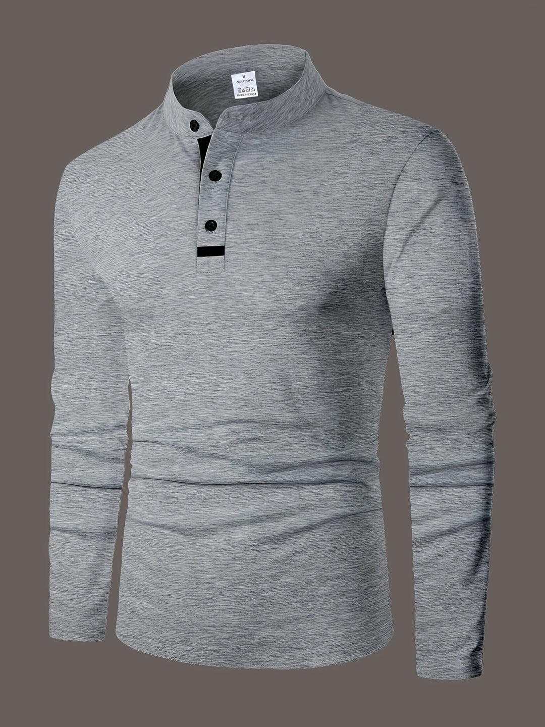 Men's Refined Long-Sleeve Henley